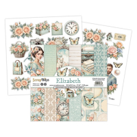 ScrapBoys Elizabeth 8x8 Inch Paper Pad (SB-ELIZ-10)